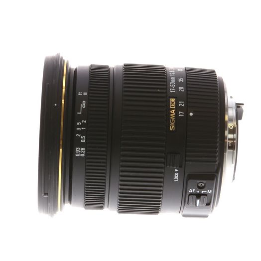 Sigma 17-50mm f/2.8 EX DC HSM K Mount Autofocus Lens for Pentax APS-C Sigma 17-50mm f/2.8 EX DC HSM K Mount Autofocus Lens for Pentax APS-C