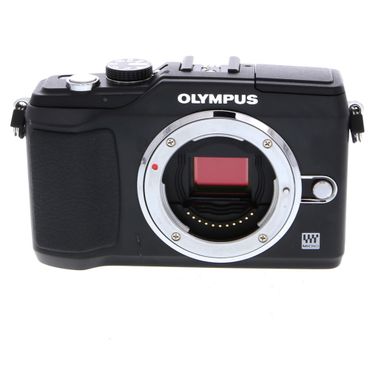 Olympus PEN E-PL2 Mirrorless MFT (Micro Four Thirds) Camera Body, Black
