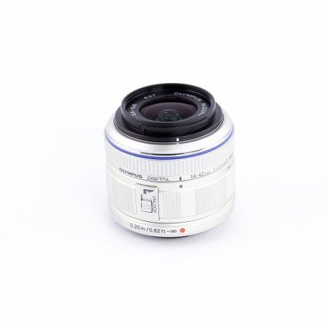 Olympus 14-42mm f/3.5-5.6 II MSC M.Zuiko Autofocus Lens for MFT (Micro Four Thirds), Silver