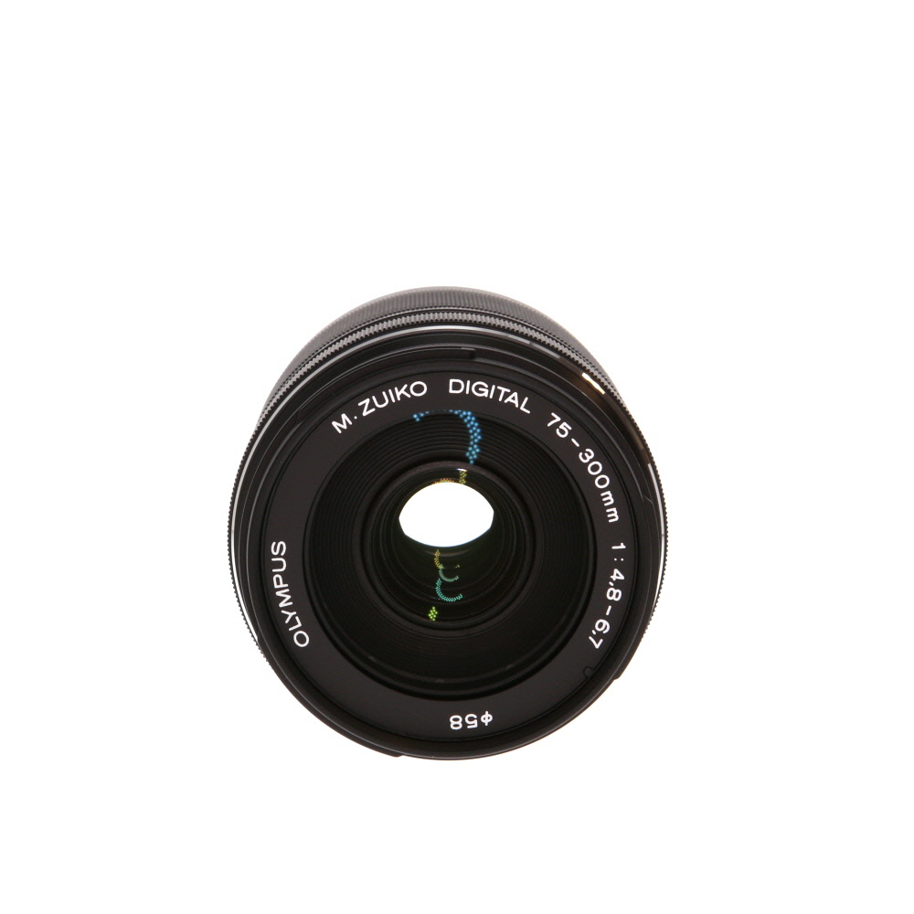 Olympus 75-300mm f/4.8-6.7 II ED MSC M.Zuiko Autofocus Lens for MFT (Micro Four Thirds), Black | 58