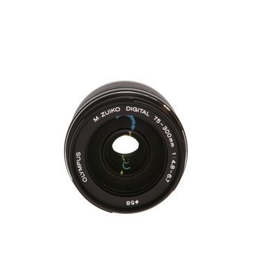 Olympus 75-300mm f/4.8-6.7 II ED MSC M.Zuiko Autofocus Lens for MFT (Micro Four Thirds), Black