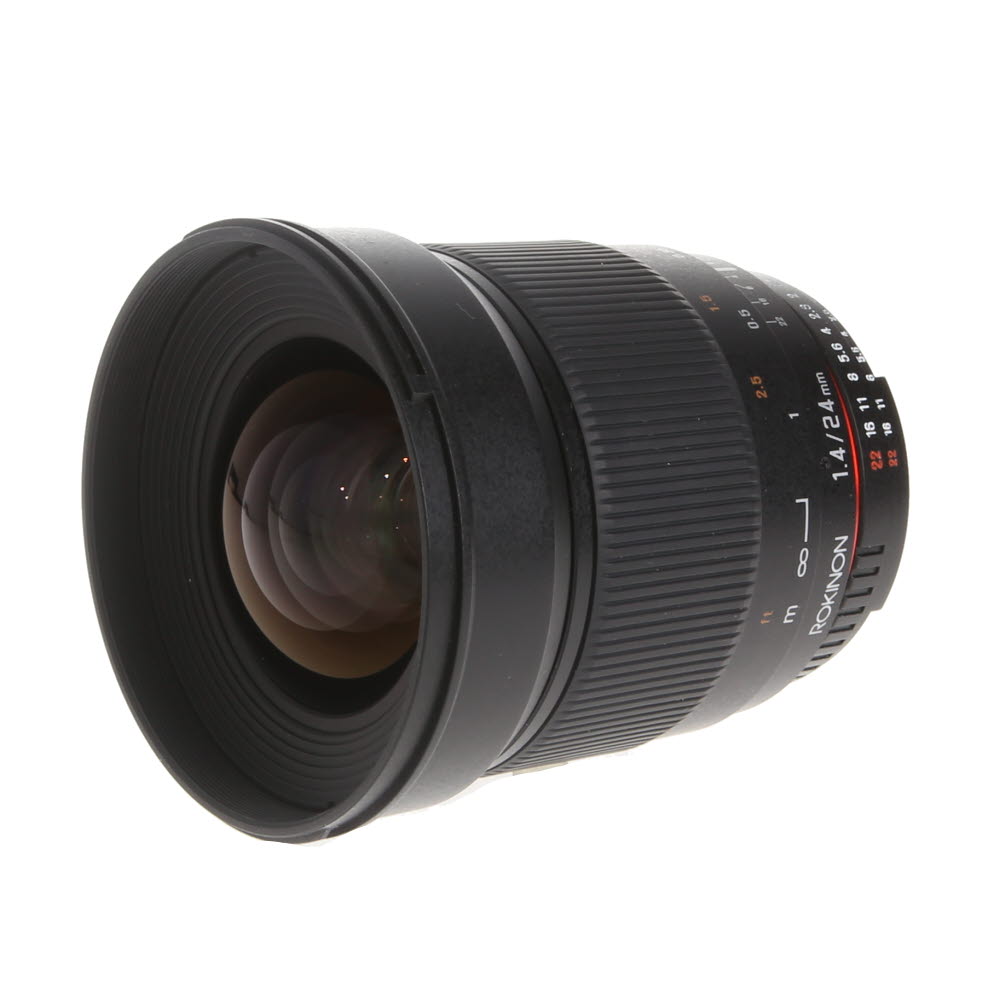 Rokinon 24mm f/1.4 Manual Focus Lens