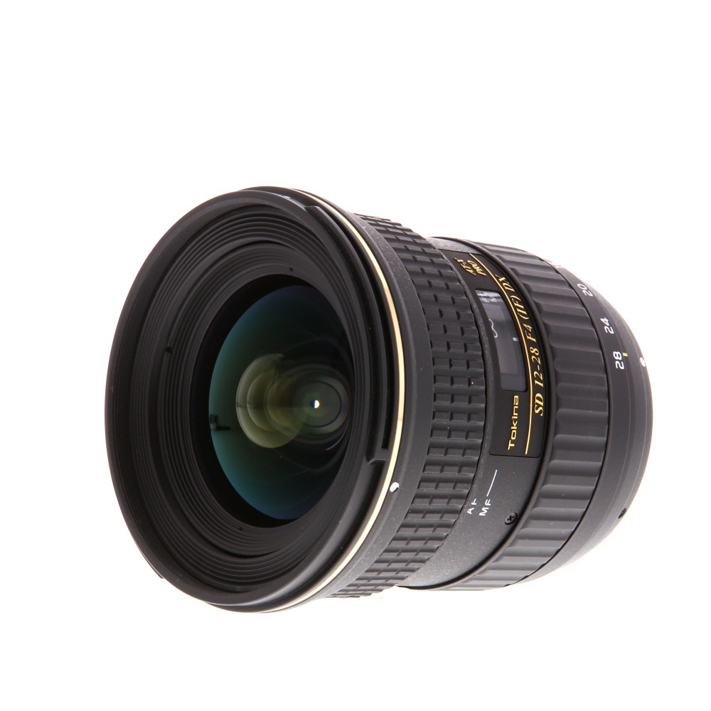 Tokina AT-X Pro 12-28mm f/4 SD (IF) DX Autofocus APS-C Lens for Nikon F-Mount