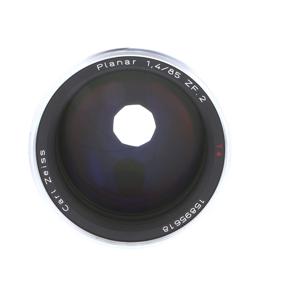 Zeiss 85mm f/1.4 Planar ZF.2 T* Lens for Nikon F-Mount, Black