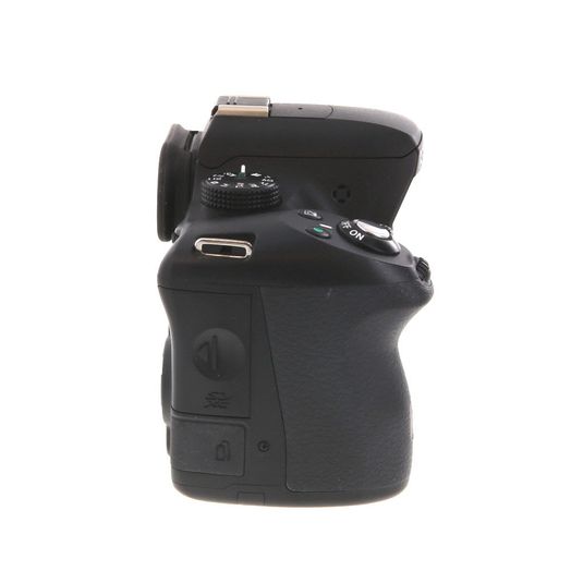 Pentax K-50 DSLR Camera Body, Black {16.3MP}