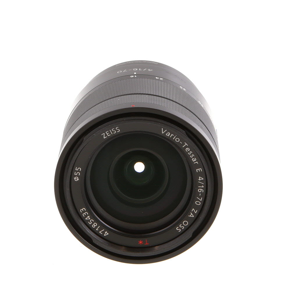 Sony Vario Tessar T* 16-70mm f/4 ZA OSS Autofocus APS-C Lens for E-Mount