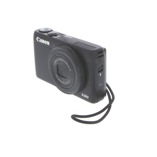 Canon PowerShot S120 Digital Camera, Black {12.1MP}