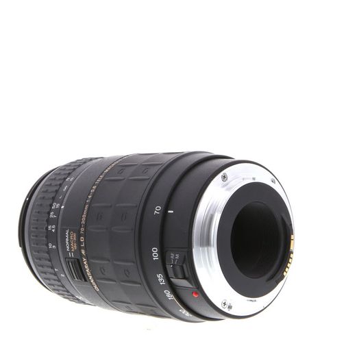 Quantaray 70-300mm F/4-5.6 LD Tele-Macro Lens For Canon EF Mount {62