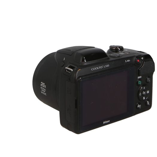 Nikon Coolpix L320 Digital Camera, Black {16.1MP} Camera Only