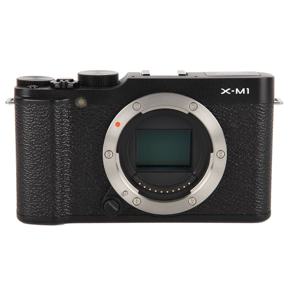 FUJIFILM X-M1 Mirrorless Camera Body, Black {16.3MP}