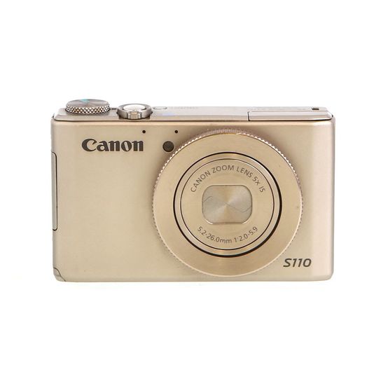 Canon PowerShot S110 Gun Metal Silver Digital Camera {12.1MP}