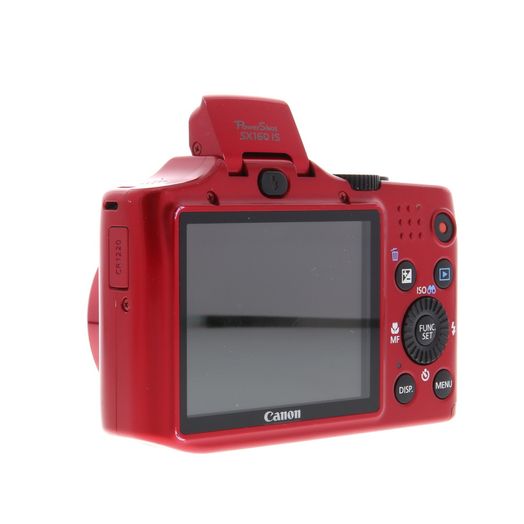 Canon PowerShot SX160 IS Digital Camera, Red (Camera Only) {16MP}
