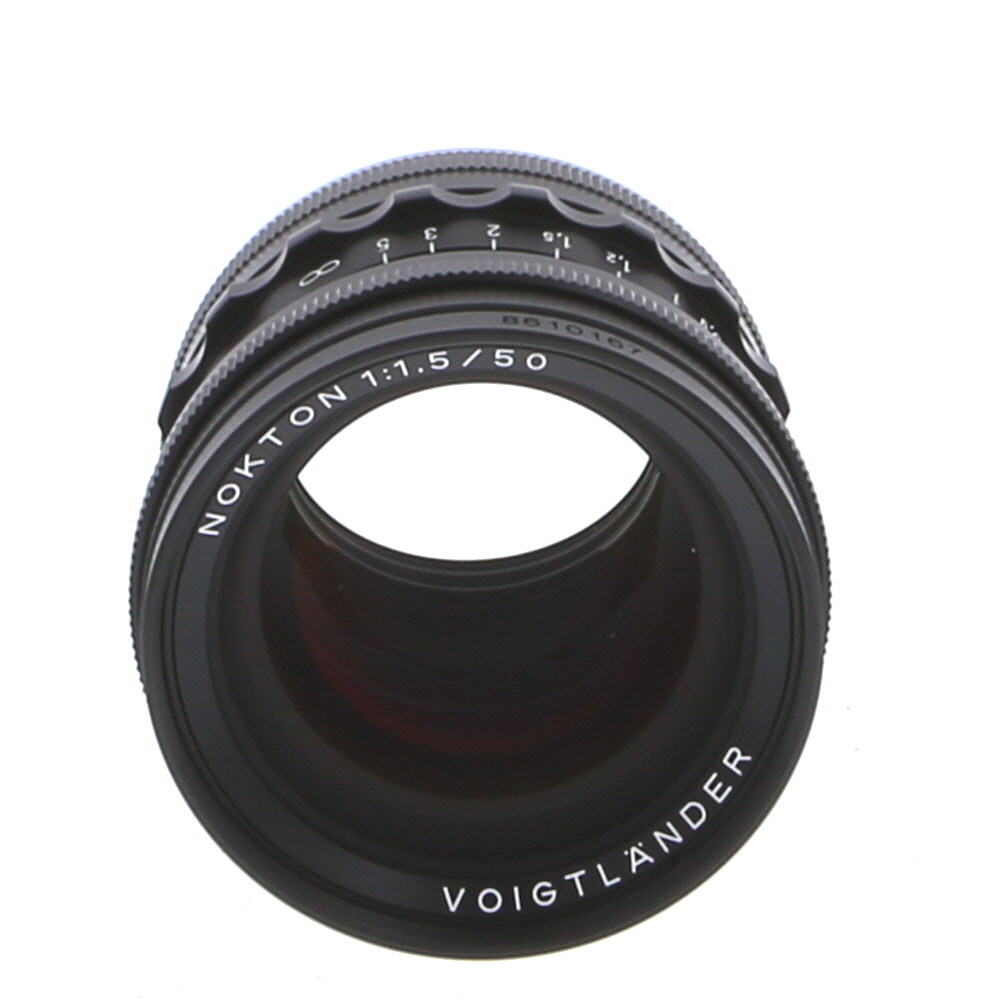 Voigtlander 50mm f/1.5 Nokton VM Lens for Leica M-Mount Chrome