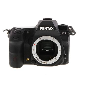 Pentax K-3 DSLR Camera Body, Black