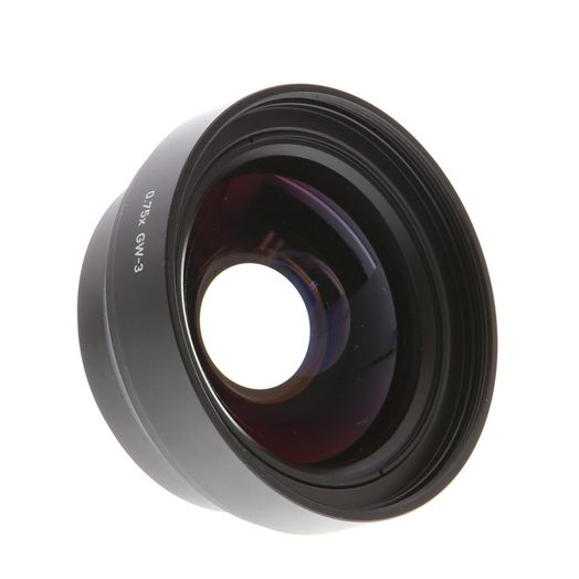 Ricoh GW-3 21mm 0.75X Wide Angle Conversion Lens with GH-3 Adapter