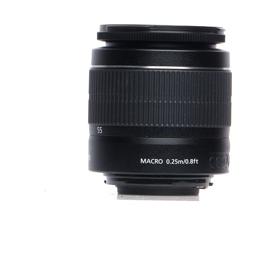 Canon EF-S 18-55mm f/3.5-5.6 III Autofocus APS-C Lens, Black {58}