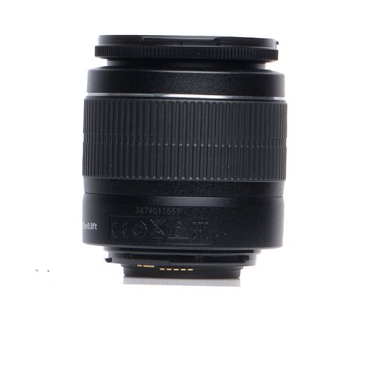 Canon EF-S 18-55mm f/3.5-5.6 III Autofocus APS-C Lens, Black {58}