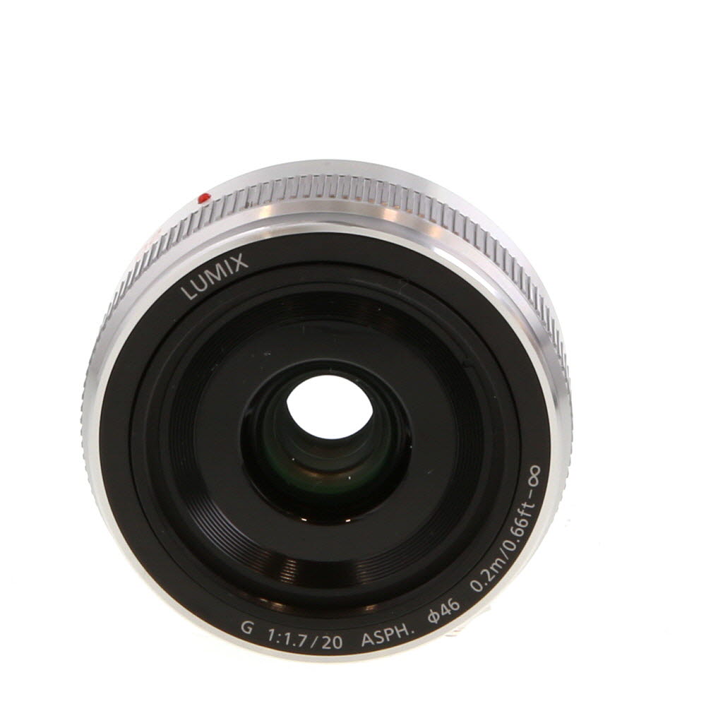 Panasonic Lumix G 20mm f/1.7 (II) ASPH. Lens for MFT (Micro Four Thirds), Silver