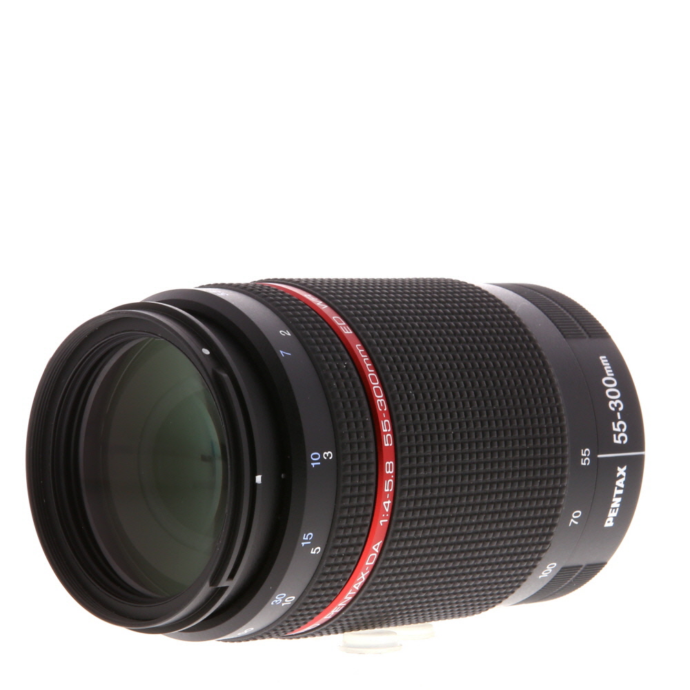 Pentax HD 55-300mm f/4-5.8 PENTAX-DA ED WR Autofocus APS-C Lens for K-Mount