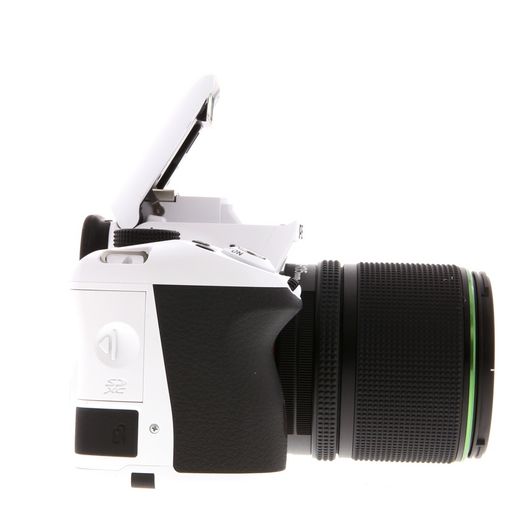 Pentax K-50 DSLR Camera, White with Black Grips {16.3MP} with 18-135mm
