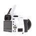 Pentax K-50 DSLR Camera, White with Black Grips {16.3MP} with 18-135mm f/3.5 DA ED AL IF DC WR, Black {62} thumbnail