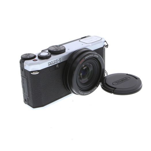 Pentax MX-1 Digital Camera, Silver {12MP}