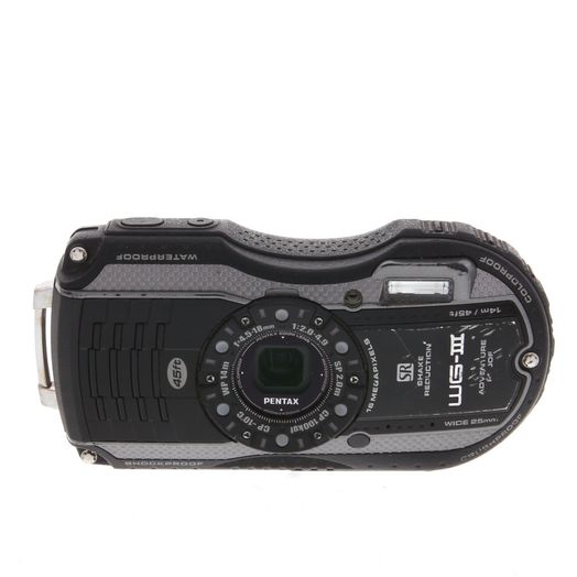 Pentax Optio WG-3 Digital Camera, Black {16MP}
