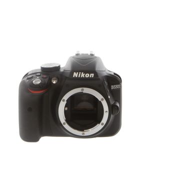Nikon D3300 DSLR Camera Body, Black