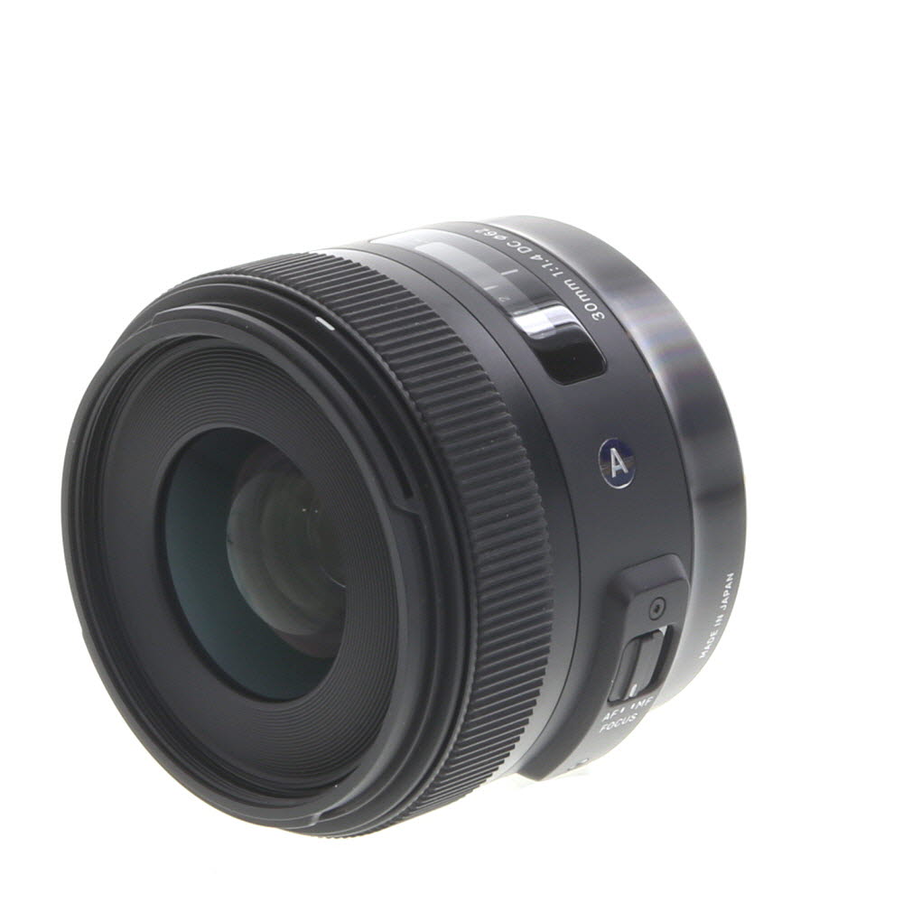 Sigma 30mm f/1.4 DC A (Art) Autofocus APS-C Lens for Canon EF-S Mount