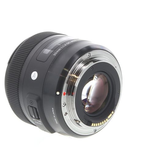 Sigma 30mm f/1.4 DC A (Art) Autofocus APS-C Lens for Canon EF-S Mount