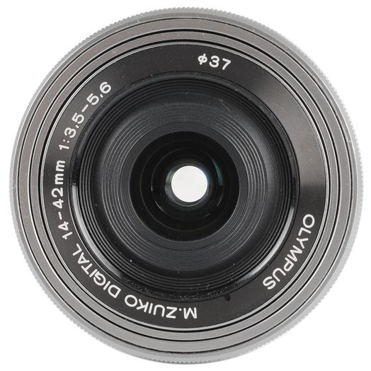 Olympus 14-42mm F/3.5-5.6 M.Zuiko EZ ED MSC Silver Autofocus Lens