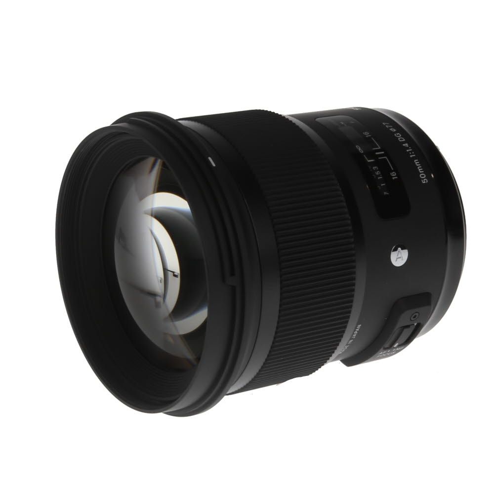 Sigma 50mm f/1.4 DG HSM A (Art) Lens for Nikon {77}