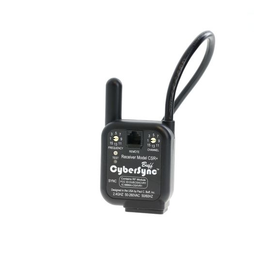 Récepteur Radio Paul C. Buff Cybersync CSR+ Pour Flash - Neuf (Ouvert, Jamais Utilisé)