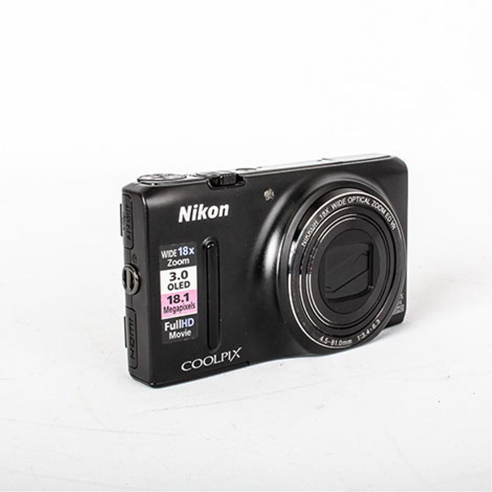 Nikon Coolpix S9400 Digital Camera, Black {18.1MP}