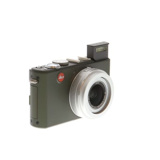 Leica D-Lux 4 Digital Camera, Safari Olive Green {10.1MP} 18412