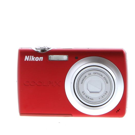 Nikon Coolpix S203 Digital Camera Red {10MP}