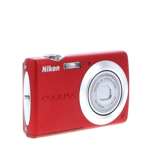 Nikon Coolpix S203 Digital Camera Red {10MP}