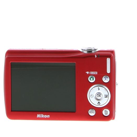 Nikon Coolpix S203 Digital Camera Red {10MP}