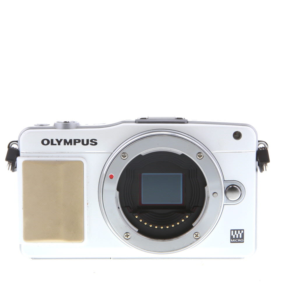 Olympus PEN Mini E-PM2 Mirrorless MFT (Micro Four Thirds) Camera Body, White