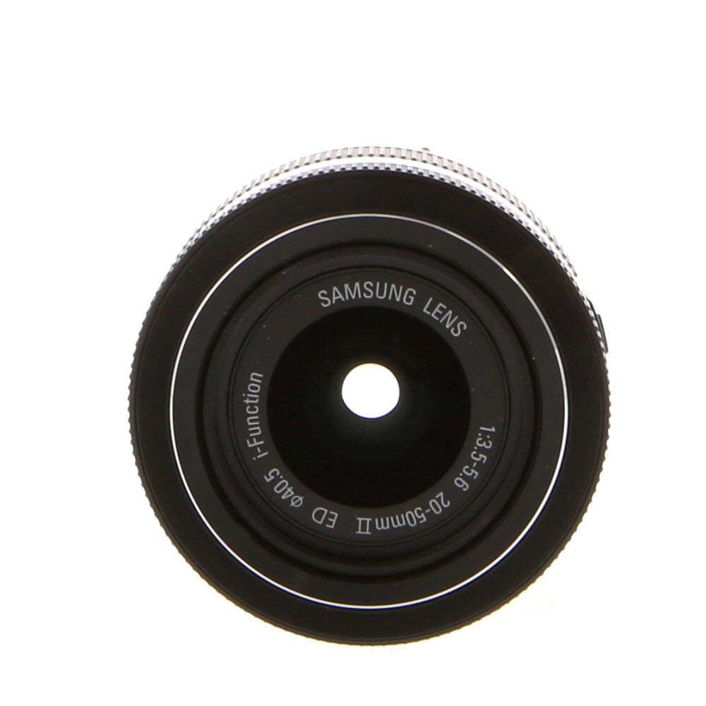 Samsung 20-50mm F/3.5-5.6 II ED I-Function (NX) Black Lens