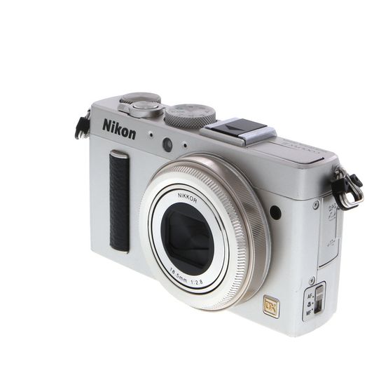 Nikon Coolpix A Digital Camera, Silver {16.2MP}
