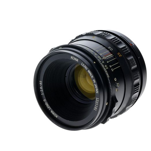 Kowa 85mm f/2.8 S Lens for Kowa Six, Super 66, Chrome {67}
