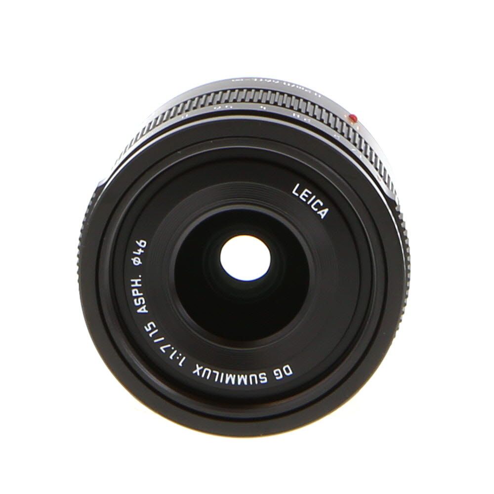 Panasonic Lumix Leica 15mm f/1.7 DG Summilux ASPH. Lens for MFT