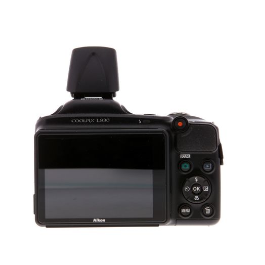 Nikon Coolpix L830 Digital Camera, Black {16MP} Camera Only