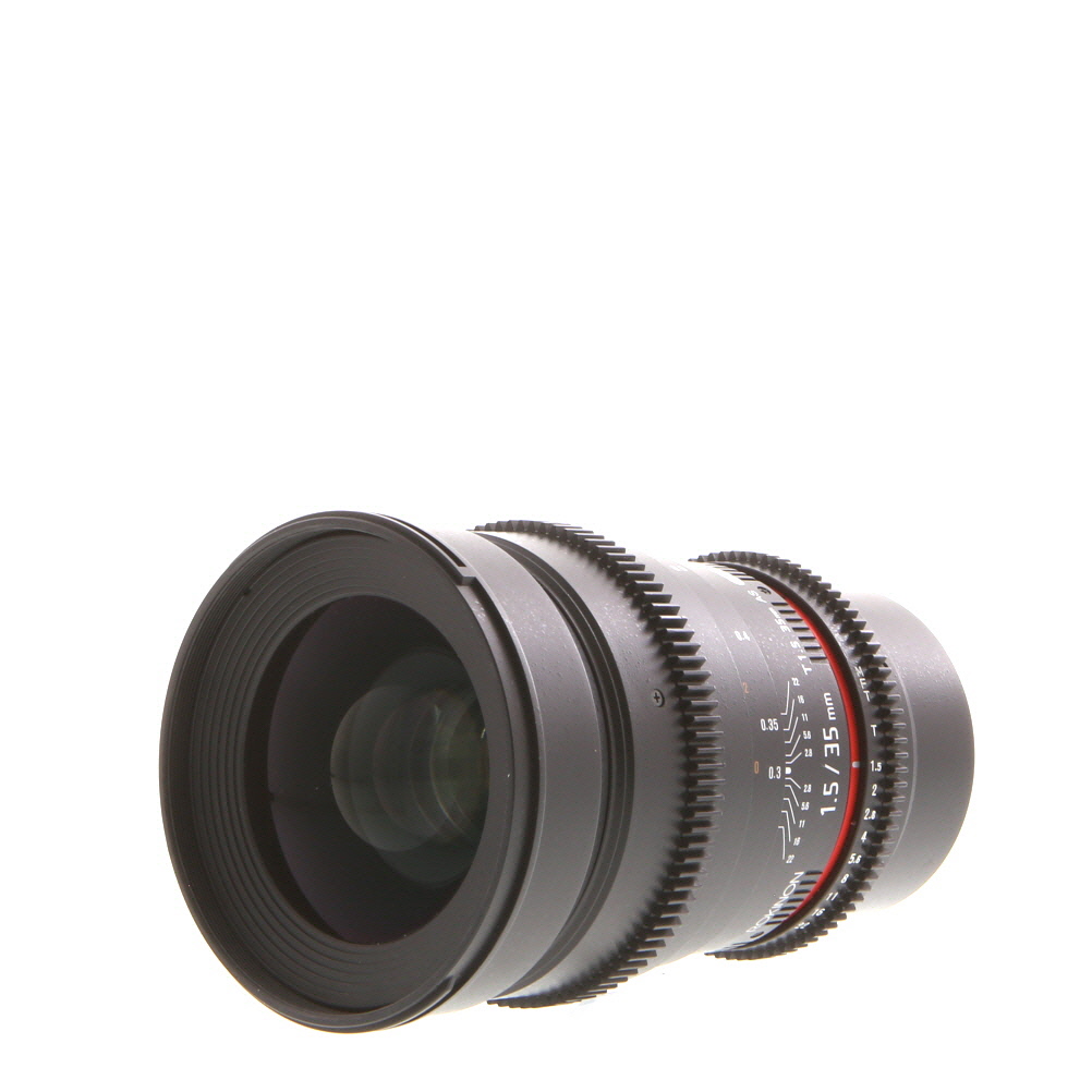 Rokinon Cine 35mm T1.5 AS UMC Manual Lens for MFT Micro Four Thirds