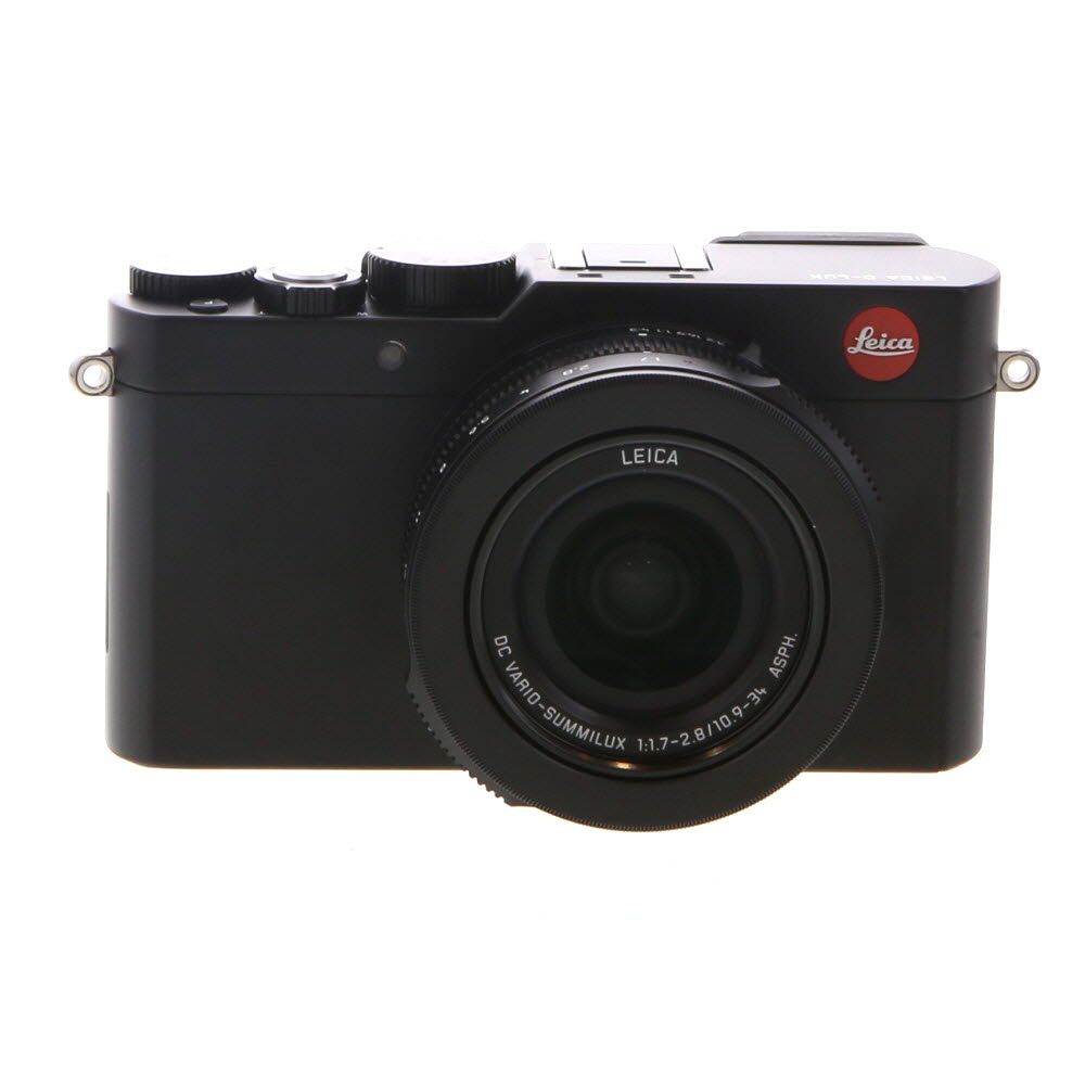 Leica D-Lux (Typ 109) Digital Camera, Black with CF D Flash {12.8