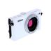 Nikon 1 J4 Mirrorless Camera, White {18.4MP} with 10-30mm f/3.5-5.6 VR Lens, White {40.5} thumbnail