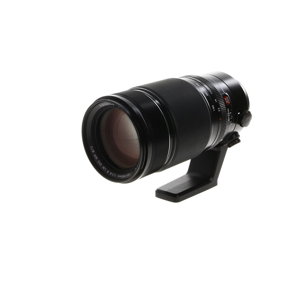 Fujifilm XF 50-140mm f/2.8 R LM OIS WR Fujinon Lens for APS-C Format X-Mount, Black | 72 | w/ Tripod Foot