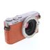Panasonic Lumix DMC-GM1 Mirrorless MFT (Micro Four Thirds) Camera Body, Silver/Orange {16MP} thumbnail