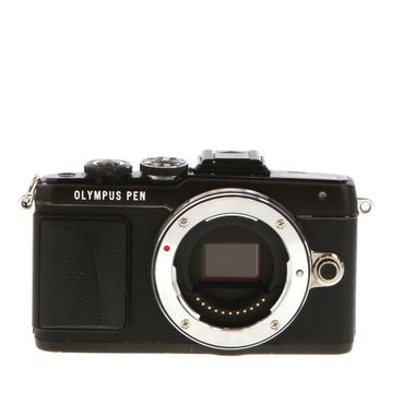 Olympus PEN Lite E-PL7 Mirrorless MFT (Micro Four Thirds) Camera Body, Black